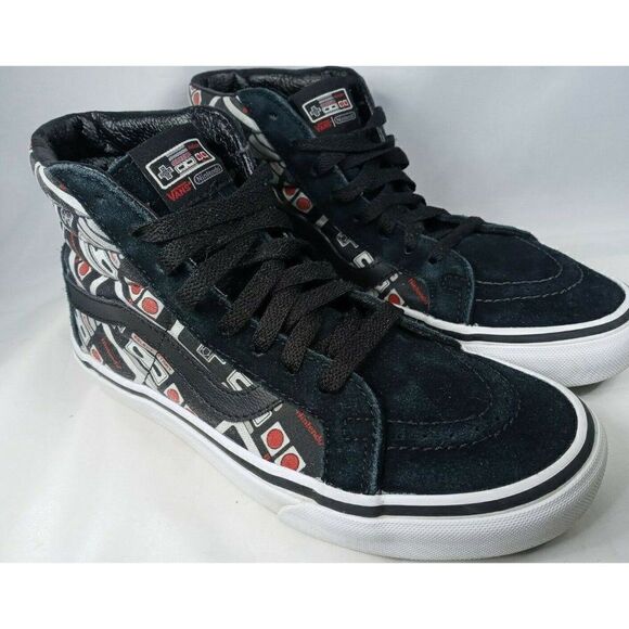 Vans x Nintendo Sk8 Hi NES Controller All Over Print Game Over Sz 5.5Men 7 Women - Picture 10 of 12